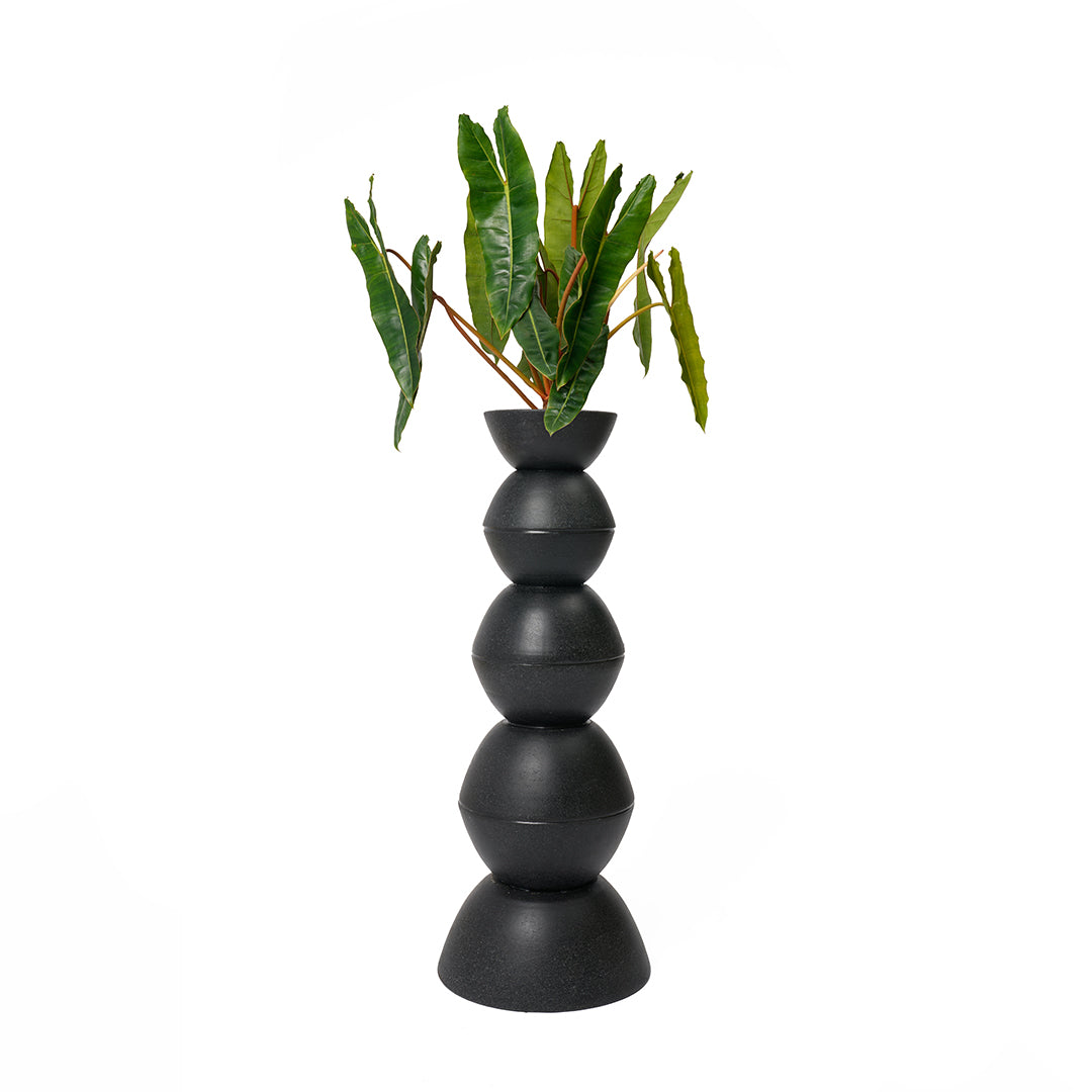 Totem Sculpture Black 8