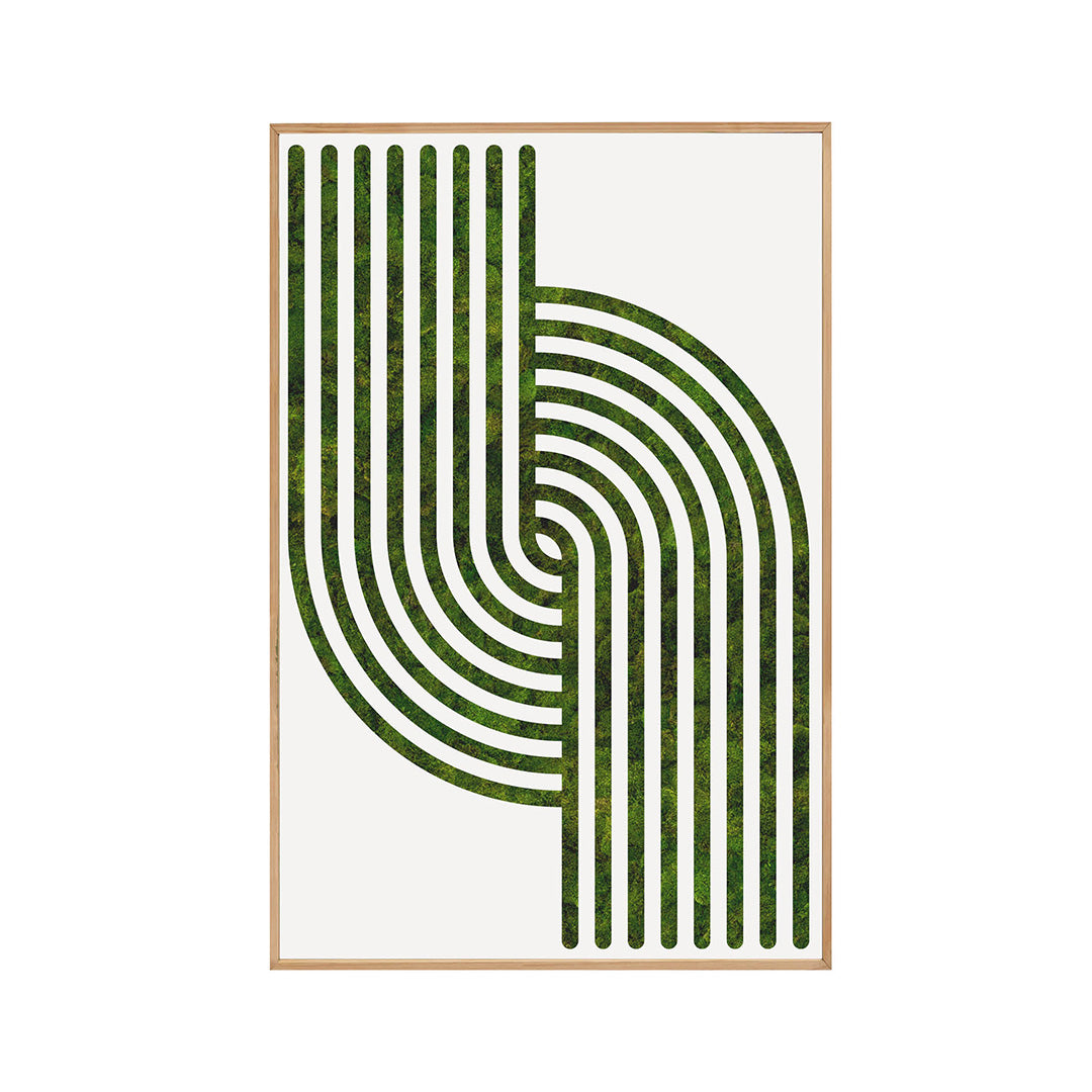 Moss Art - Optical Series No. 003 (6'x 4')