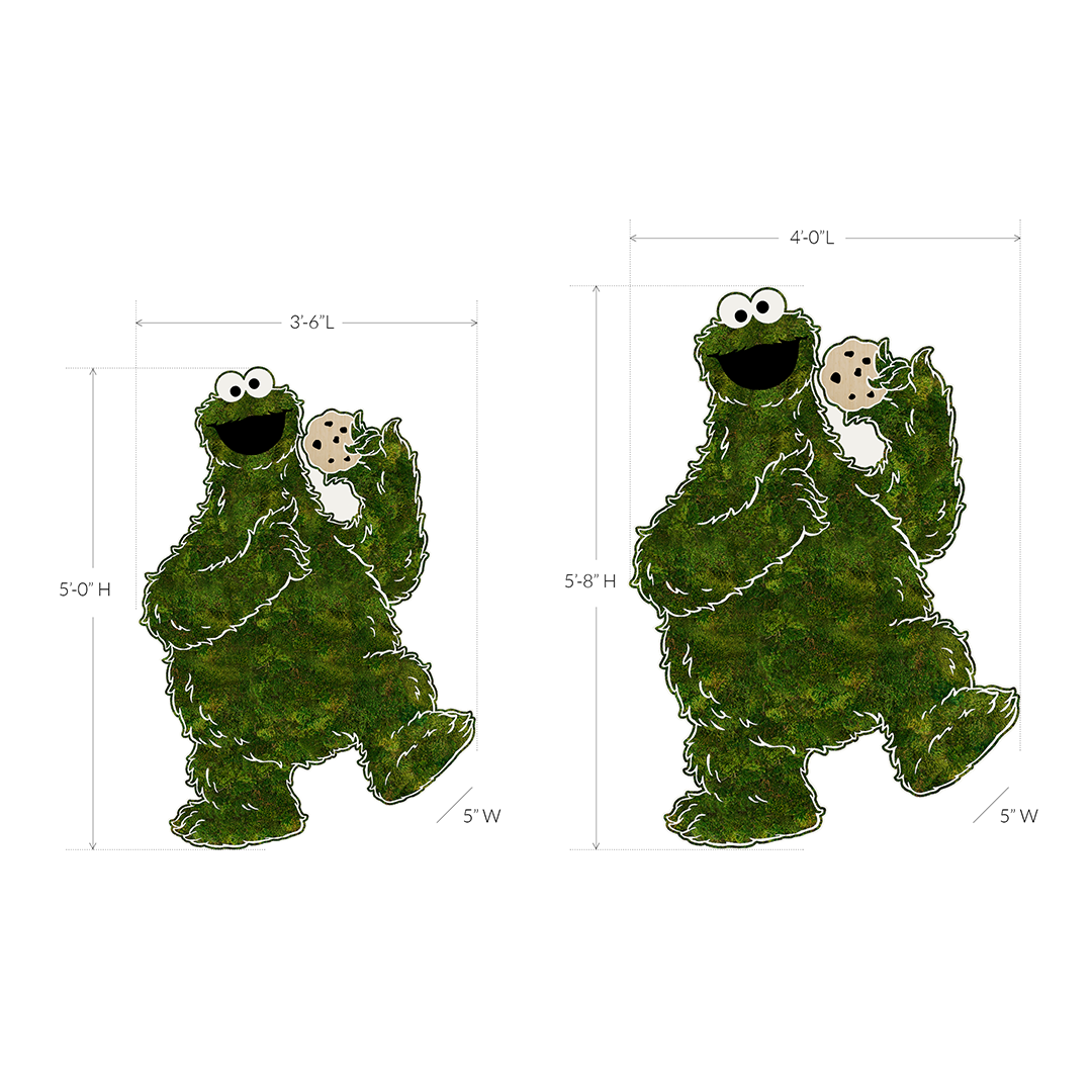 The Character Series "Cookie Monster Green" (2024) Plant the Future
