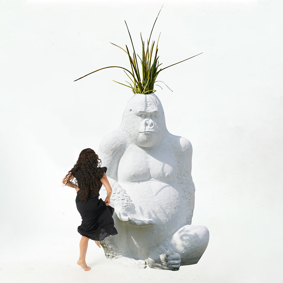 Life Size Animal - Jumbo Silverback Gorilla