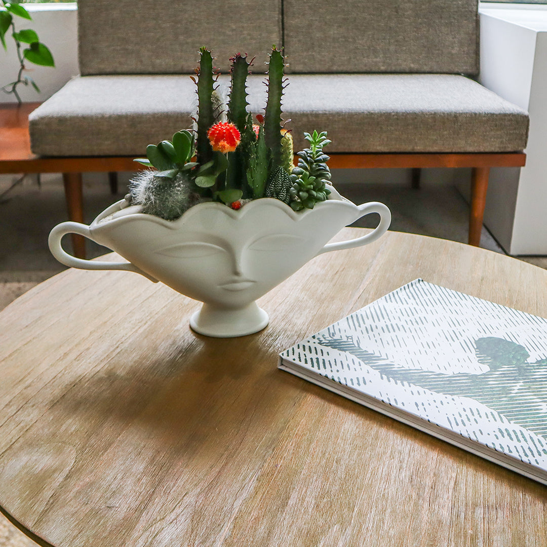 Jonathan Adler Porcelain- Giuliette Small Urn Garden