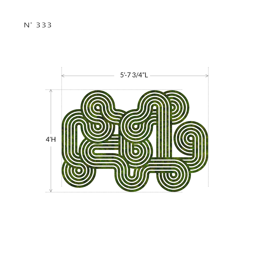 "Optical Series Labyrinth N° 333" (2024)