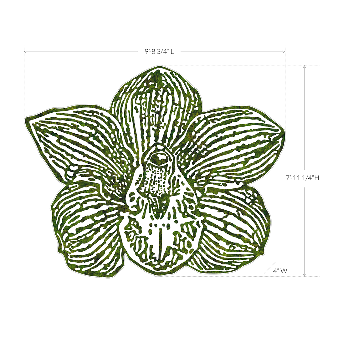 “Cimbidium” (2024) Plant the Future