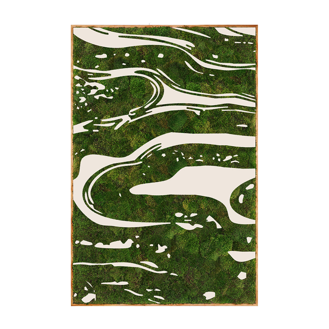 " Organic Flow No. 111" (2024) 6' x 4'