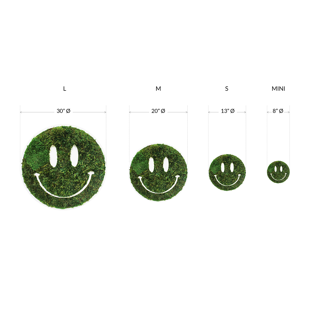Moss Smiley Face