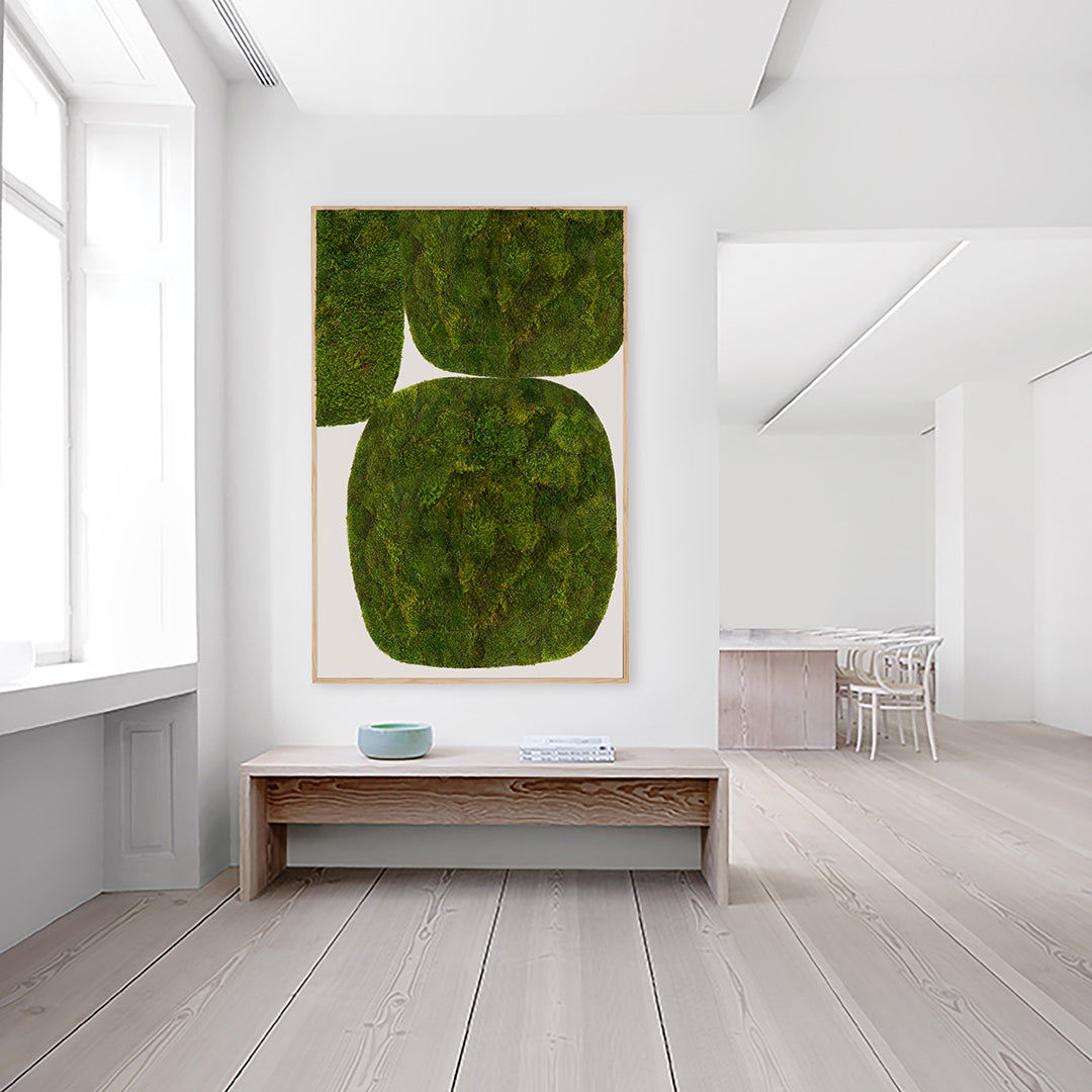 Moss Art - Abstract Series No. 026 (6' x 4') 