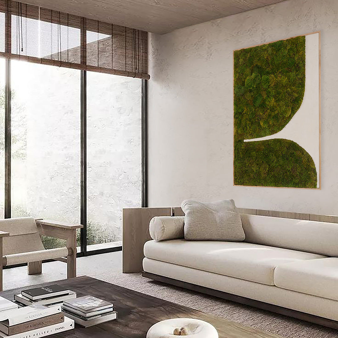 Moss Art - Abstract Series No. 020 (6' x 4') 