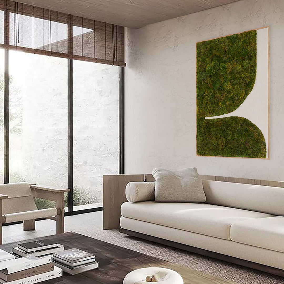Moss Art - Abstract Series No. 020 (6' x 4')