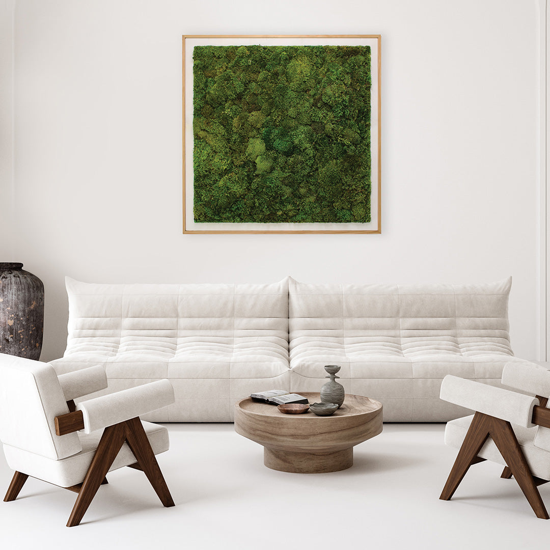 Moss Art - Solid Series (4' x 4')