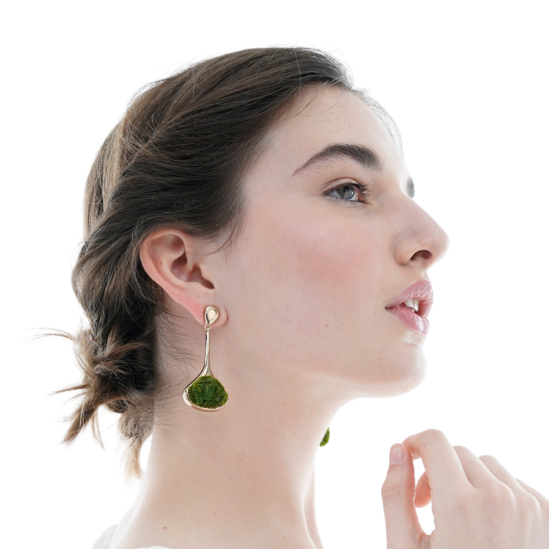 Moss Talisman - Rhea Earrings