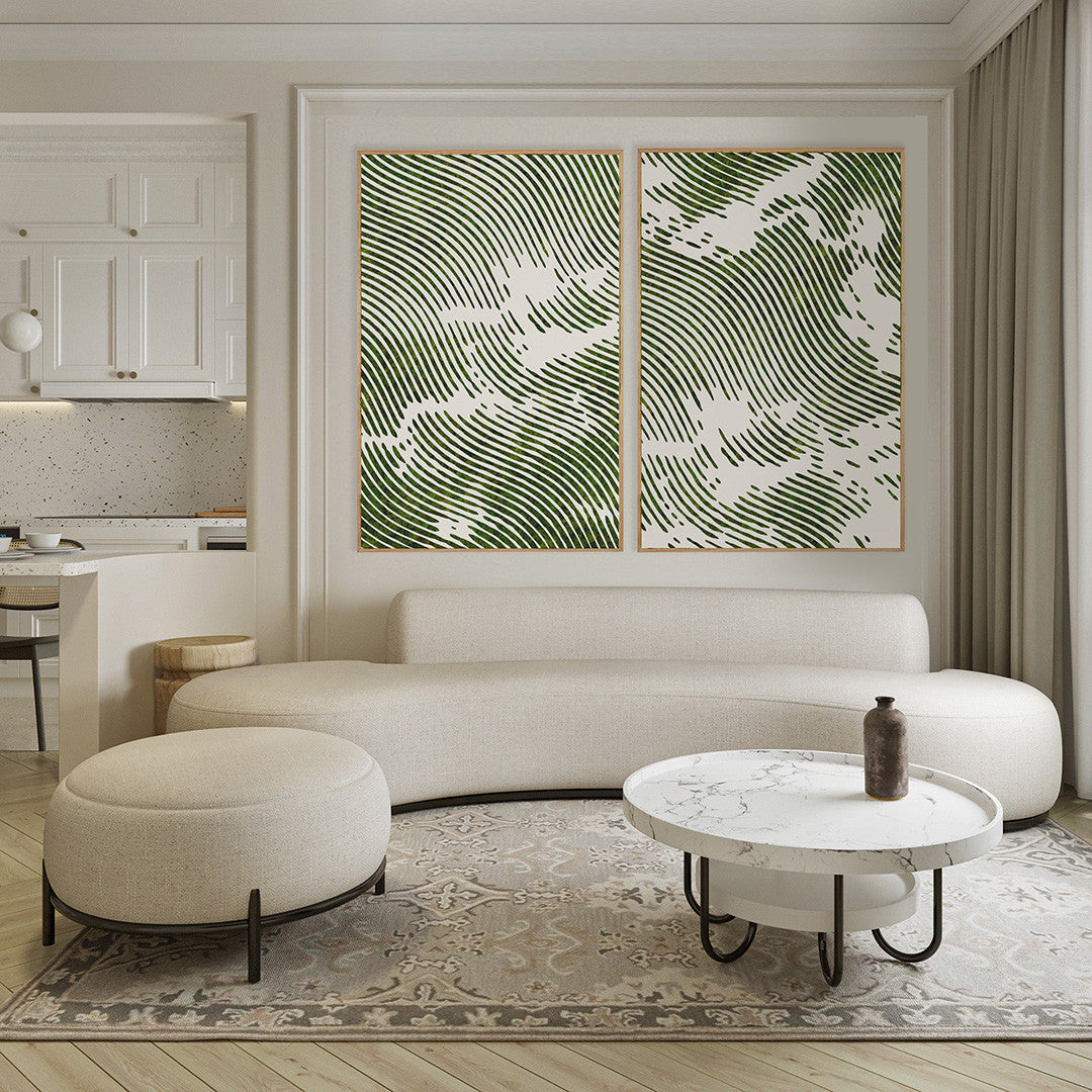 "Sky Series No. 001" (2023) 6' x 4' Plant the Future