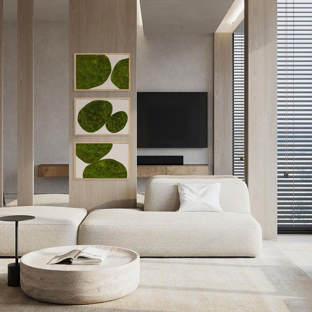 Moss Art - Abstract Series No. 048 (3' x 2')