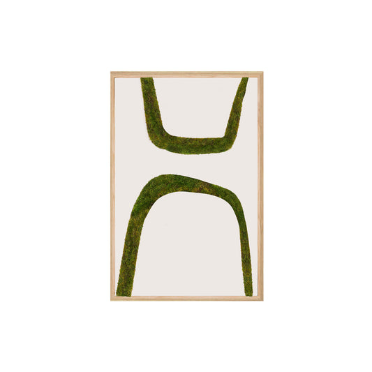 Moss Art - Abstract Series No. 040 (3' x 2')