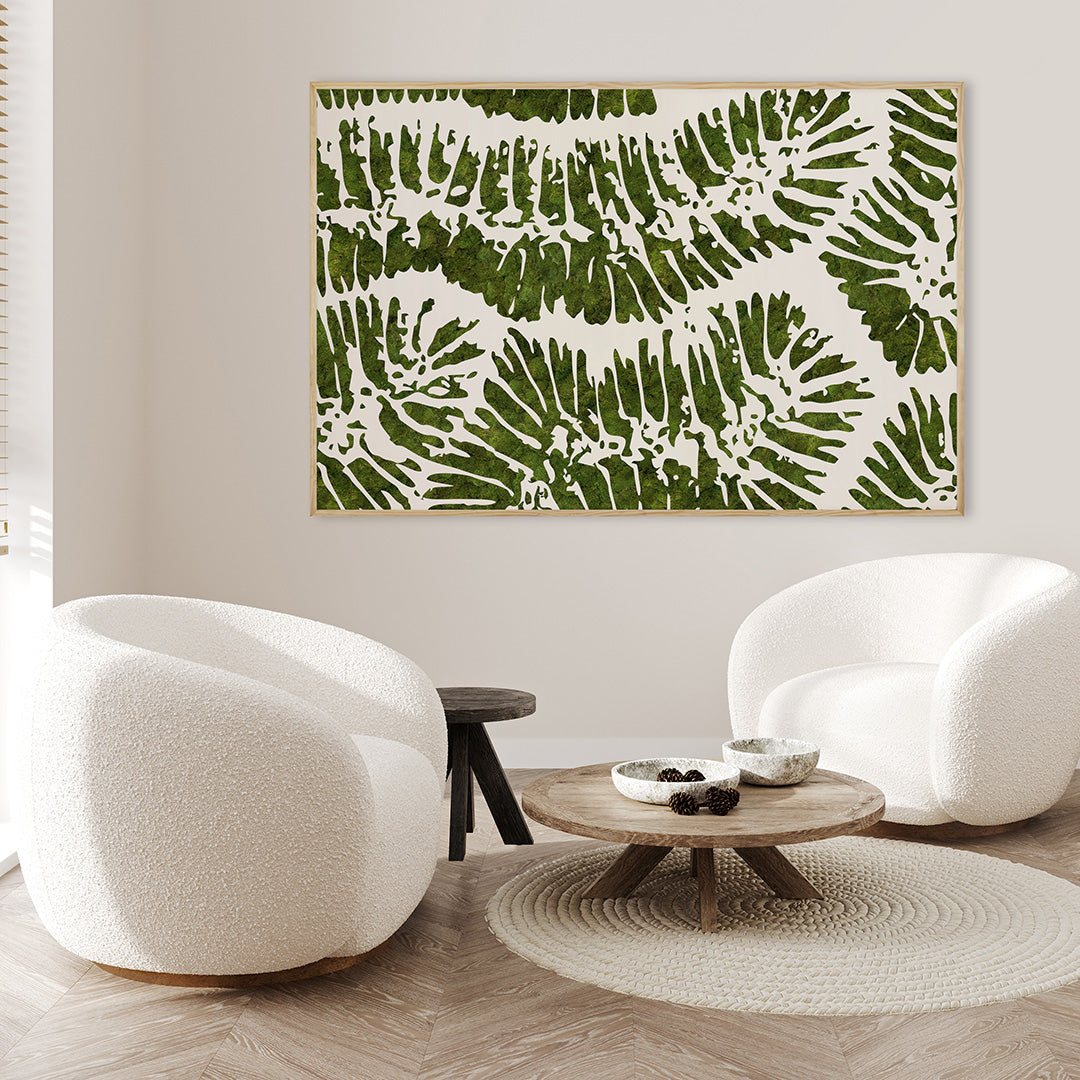 Moss Art - Coral Series No. 003 (6'x 4')