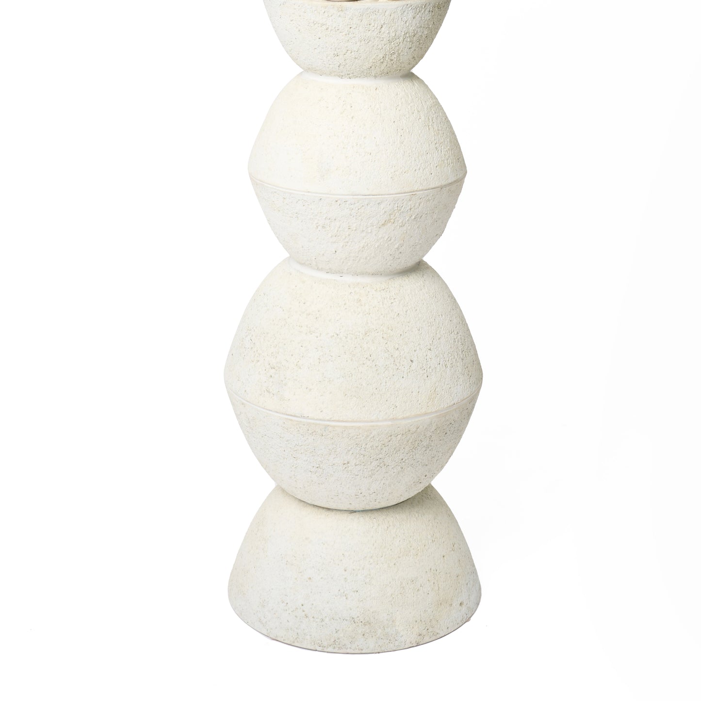 Totem Sculpture White 6B