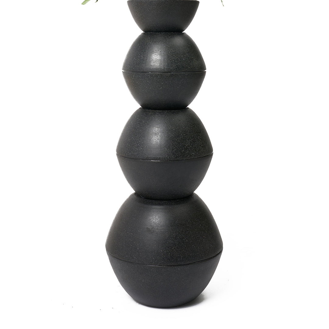 Totem Sculpture Black 7