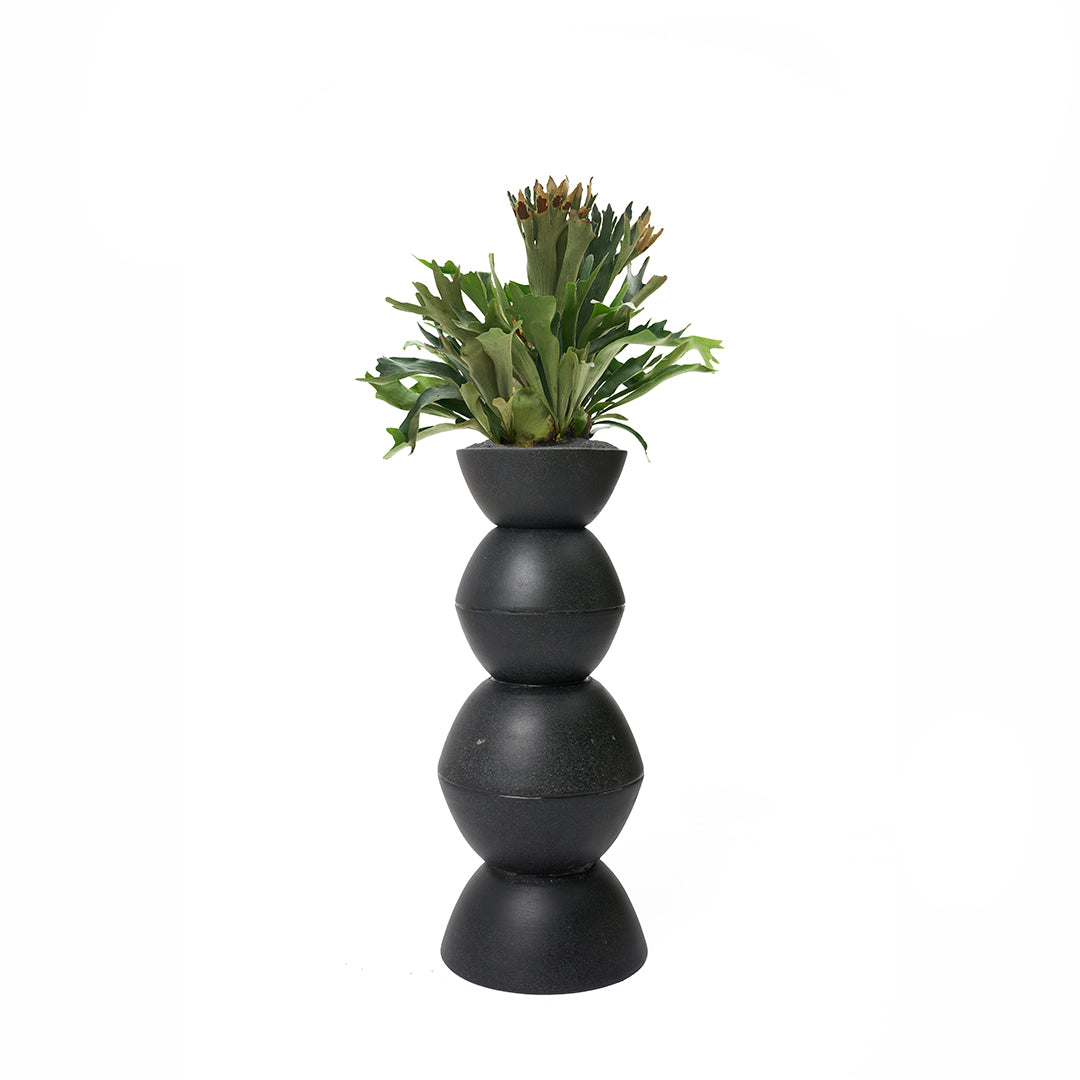 Totem Sculpture Black 6