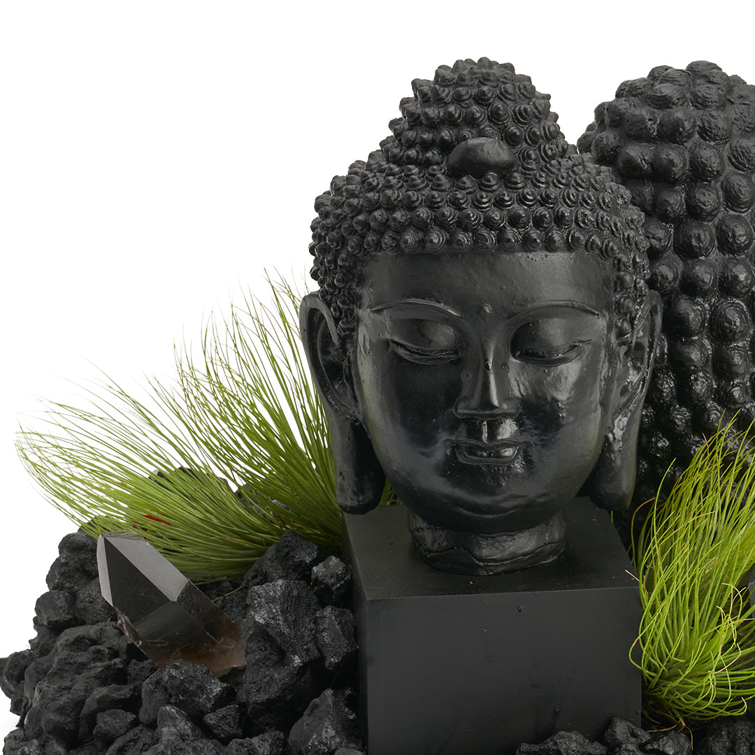 Black Buddha Head No. 1