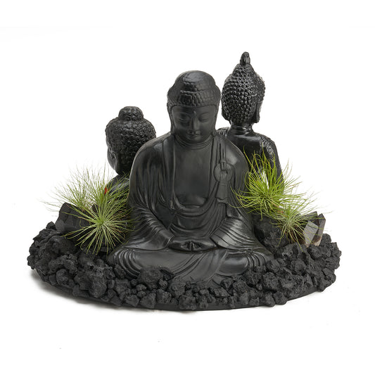 Black Buddha Head No. 4