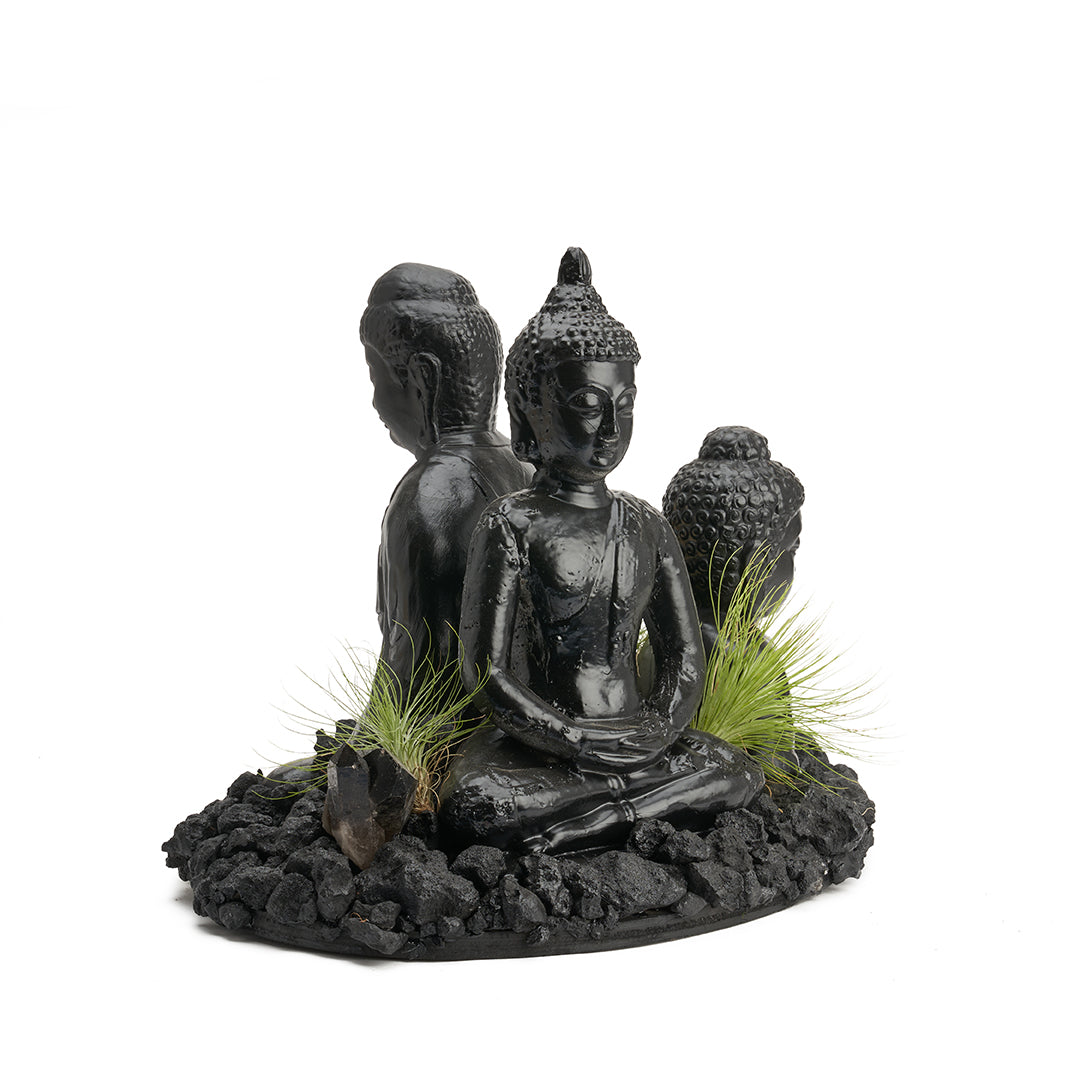 Black Buddha Head No. 4