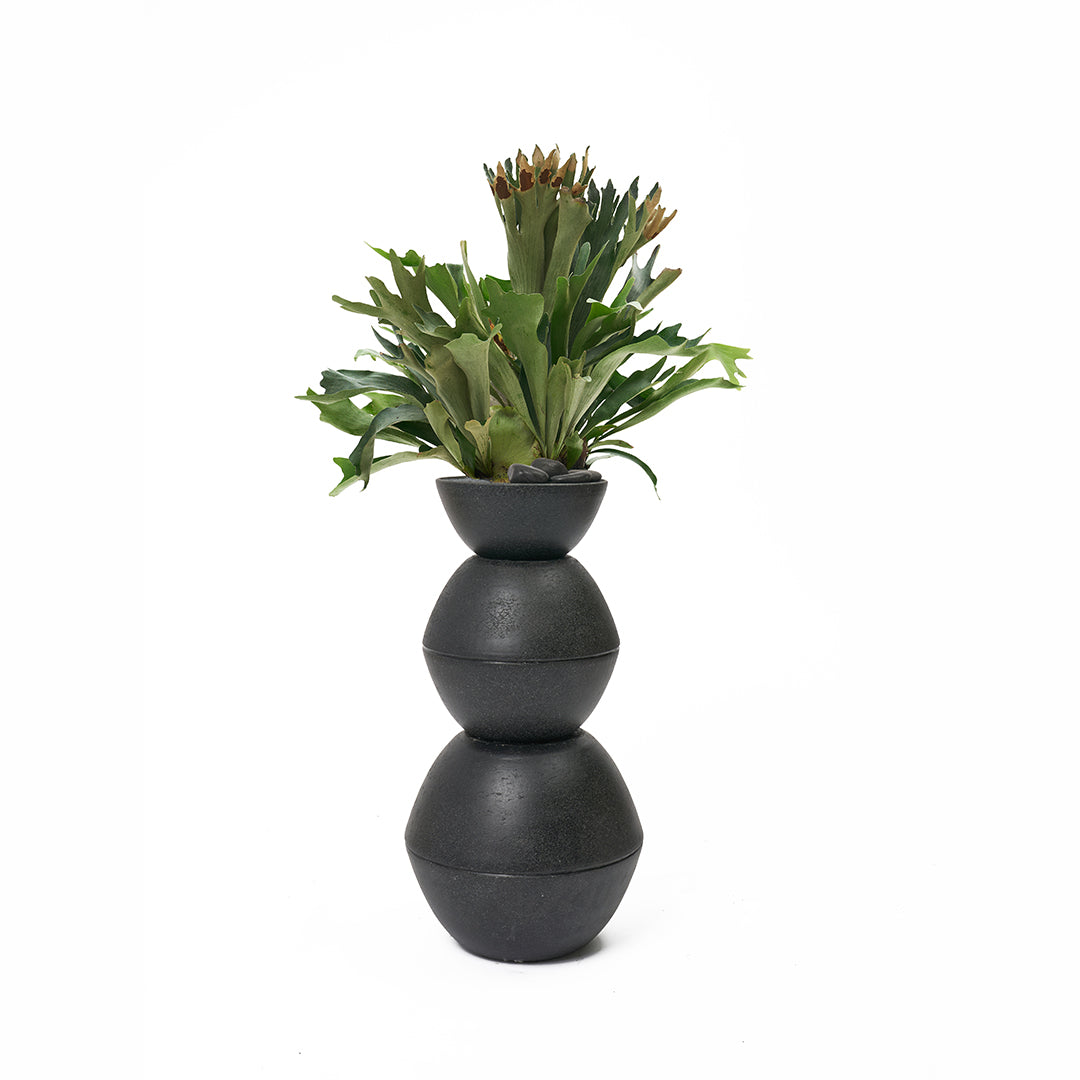 Totem Sculpture Black 5