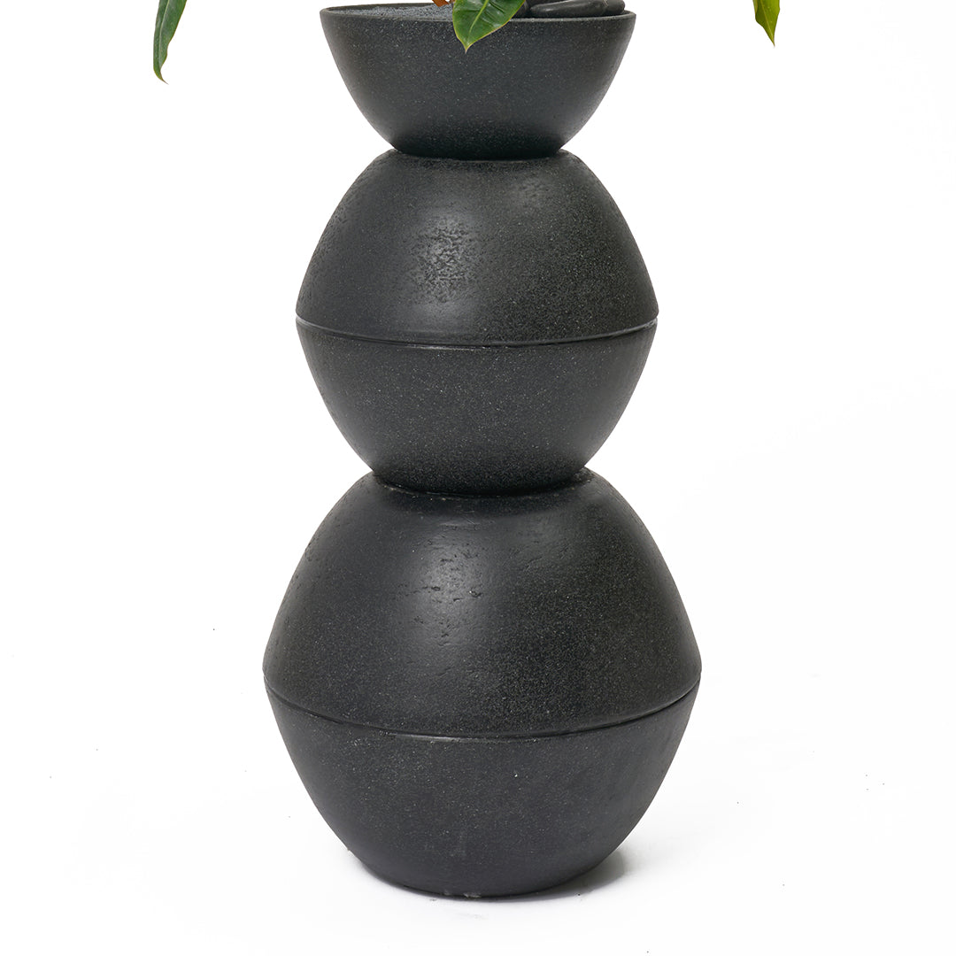 Totem Sculpture Black 5