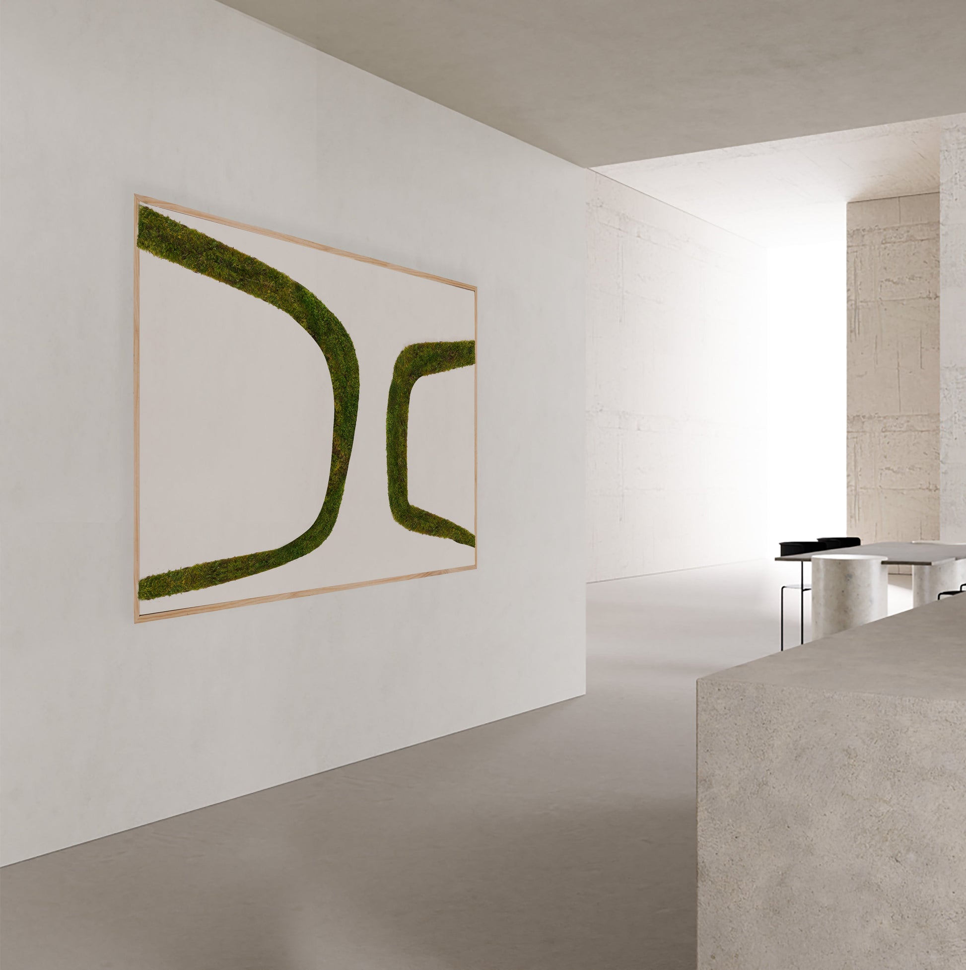Moss Art - Abstract Series No. 021 (6' x 4') 