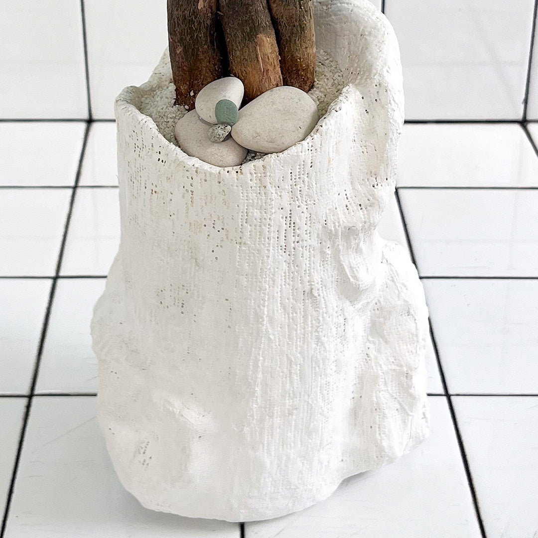 Julieta Teppa  - One of a Kind White No.2 Money Tree