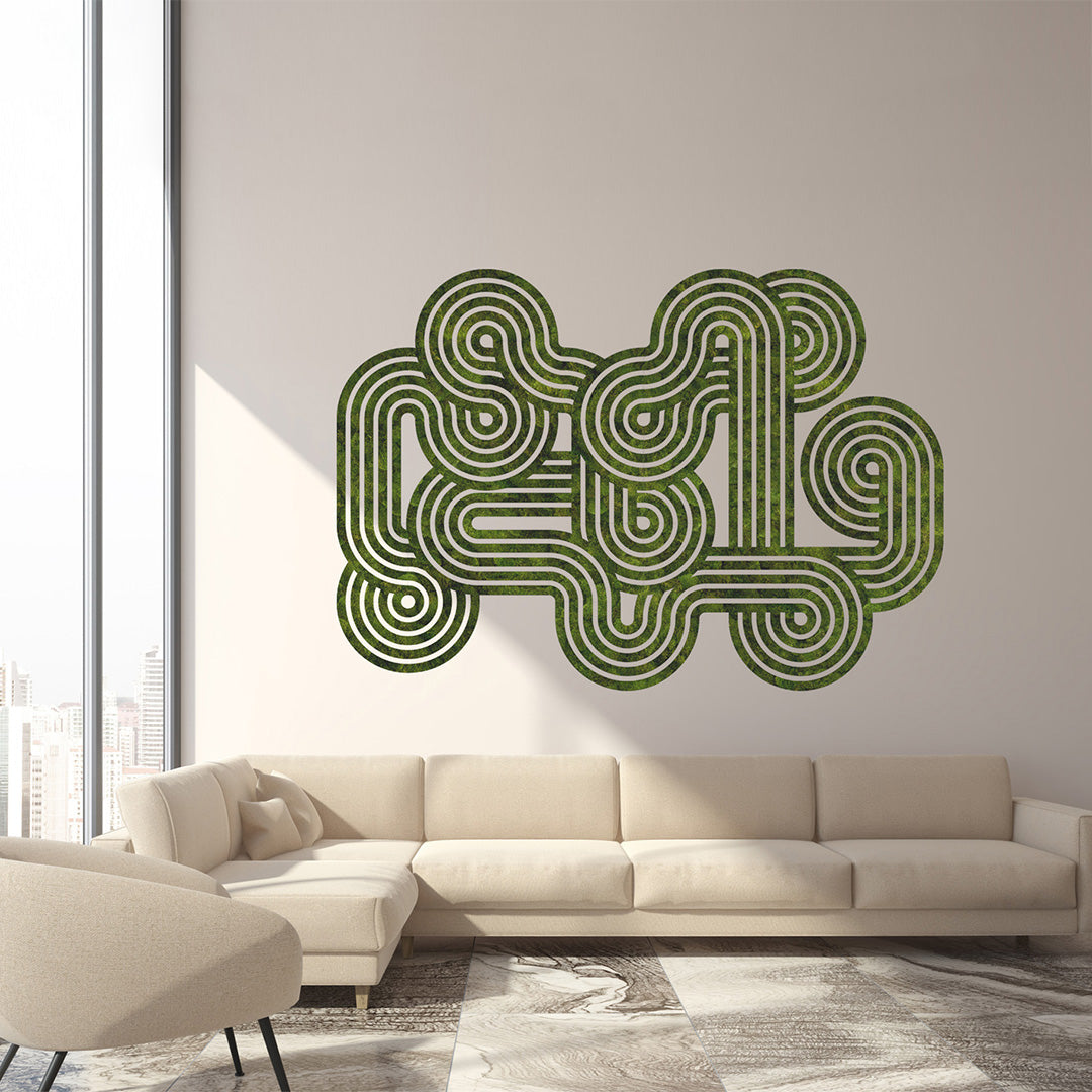 "Optical Series  Labyrinth N° 333" (2024)