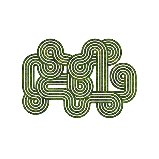 "Optical Series  Labyrinth N° 333" (2024)
