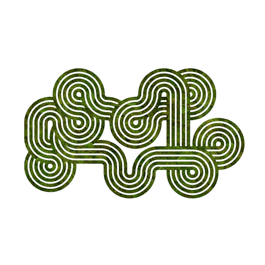 "Optical Series  Labyrinth N° 444" (2024)