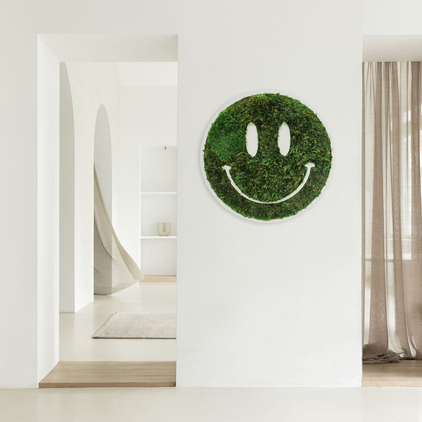 Moss Smiley Face