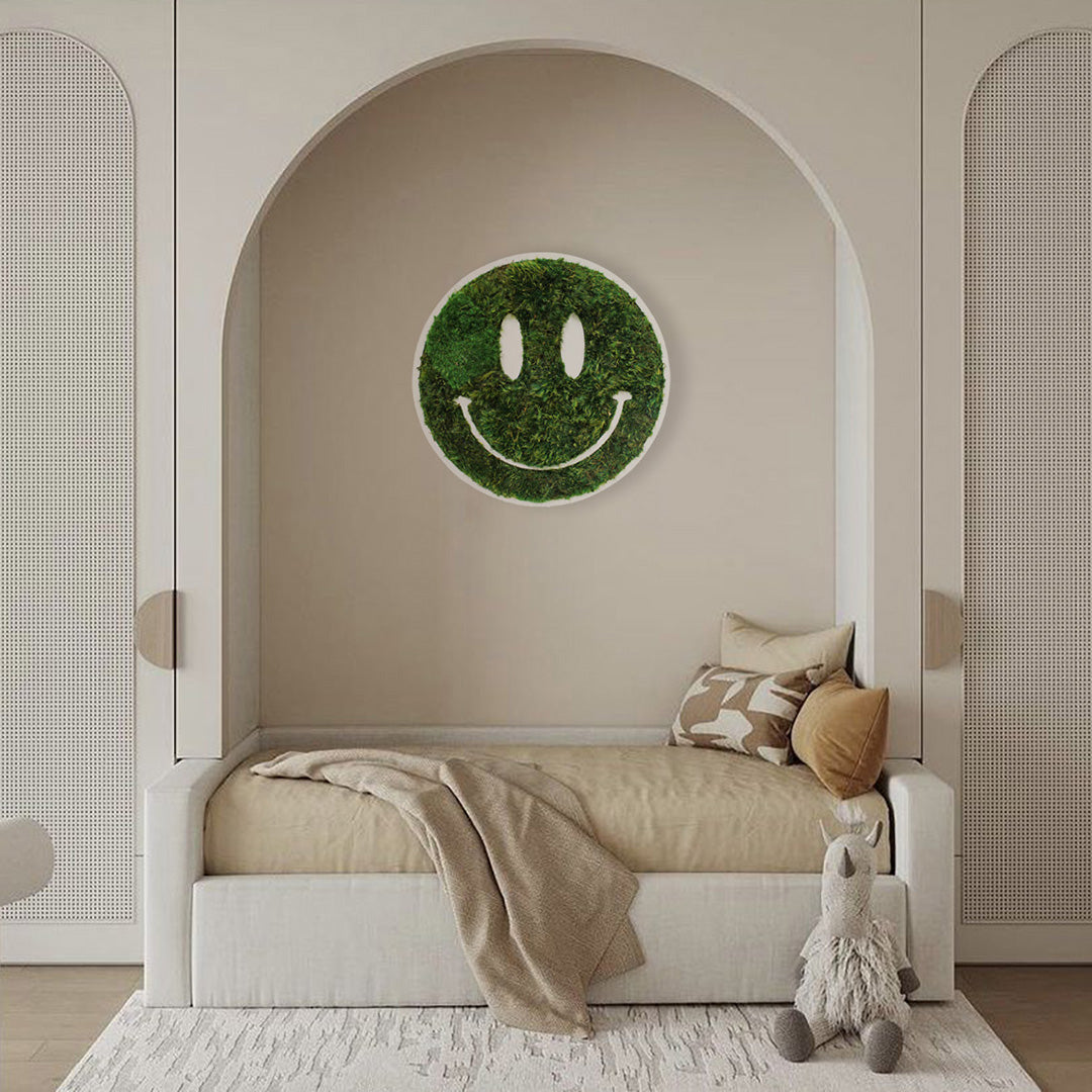Moss Smiley Face