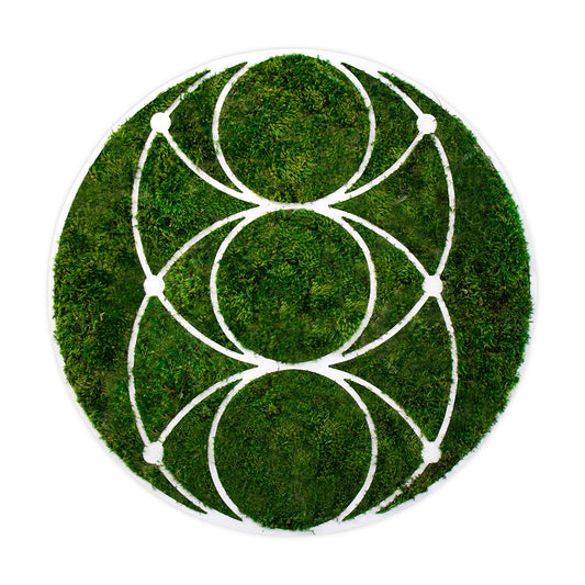 Moss Sacred Geometry - Pisces Eye Trinity