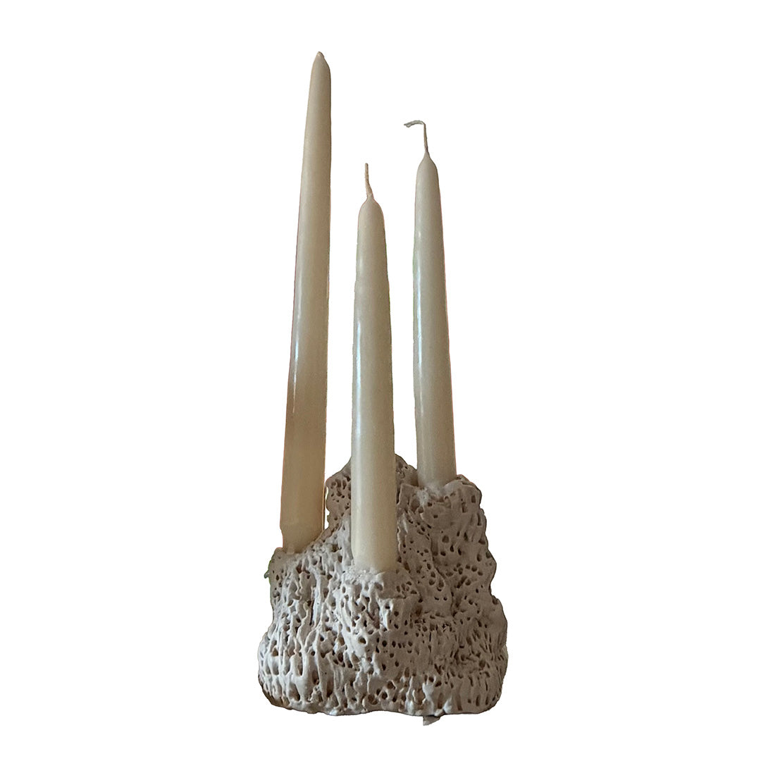 Coral Candle Holder 2 by Julieta Teppa
