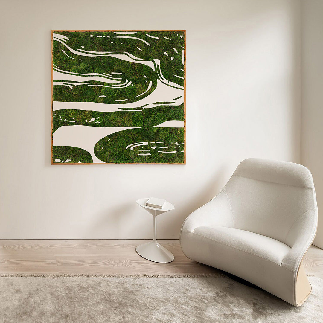 " Organic Flow No. 777" (2024) 4' x 4'