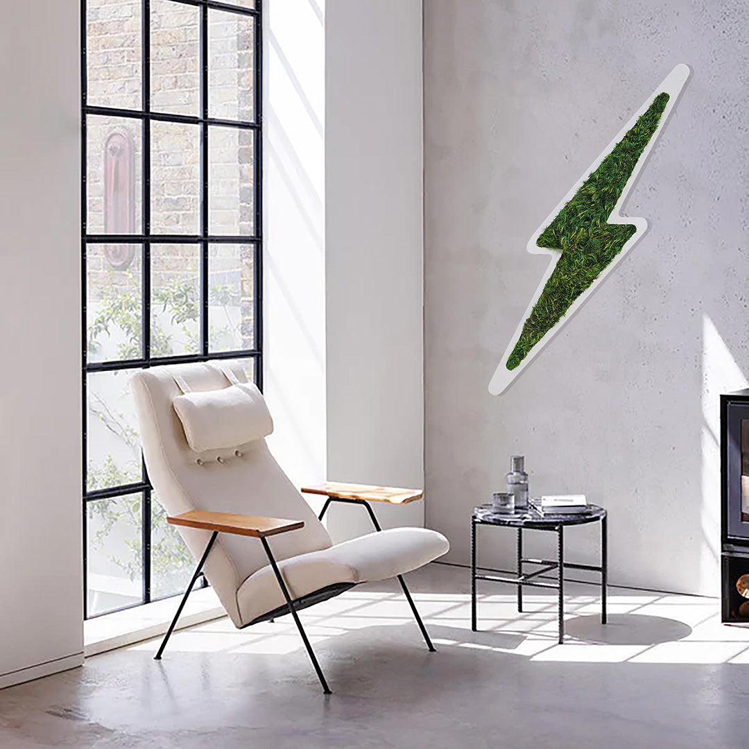 Moss Lightning Bolt