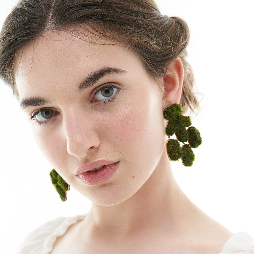 Moss Talisman - Antheia Earrings