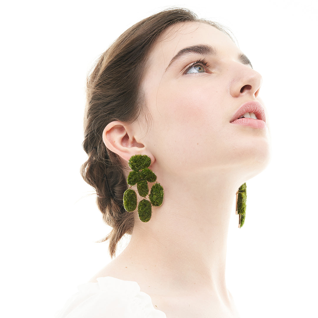 Moss Talisman - Antheia Earrings