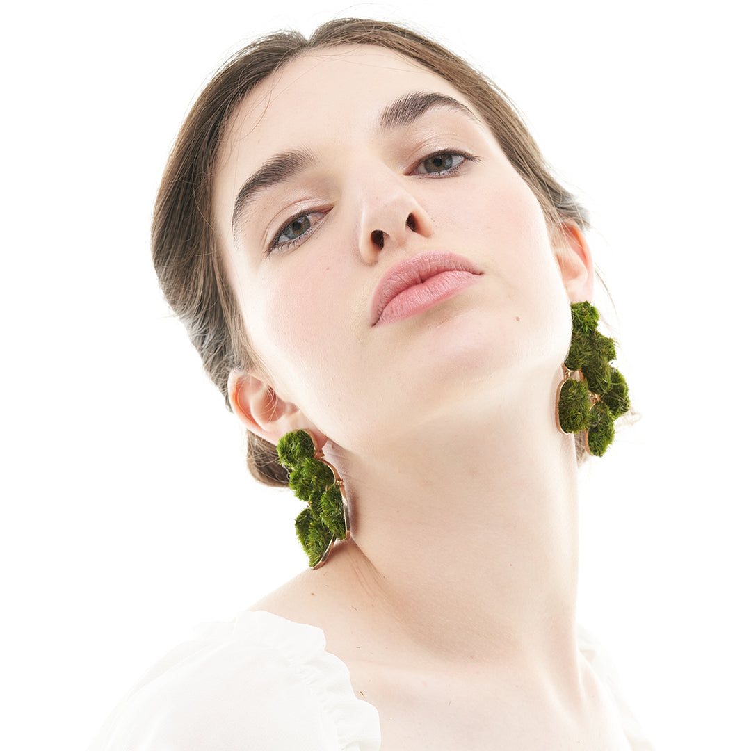 Moss Talisman - Antheia Earrings