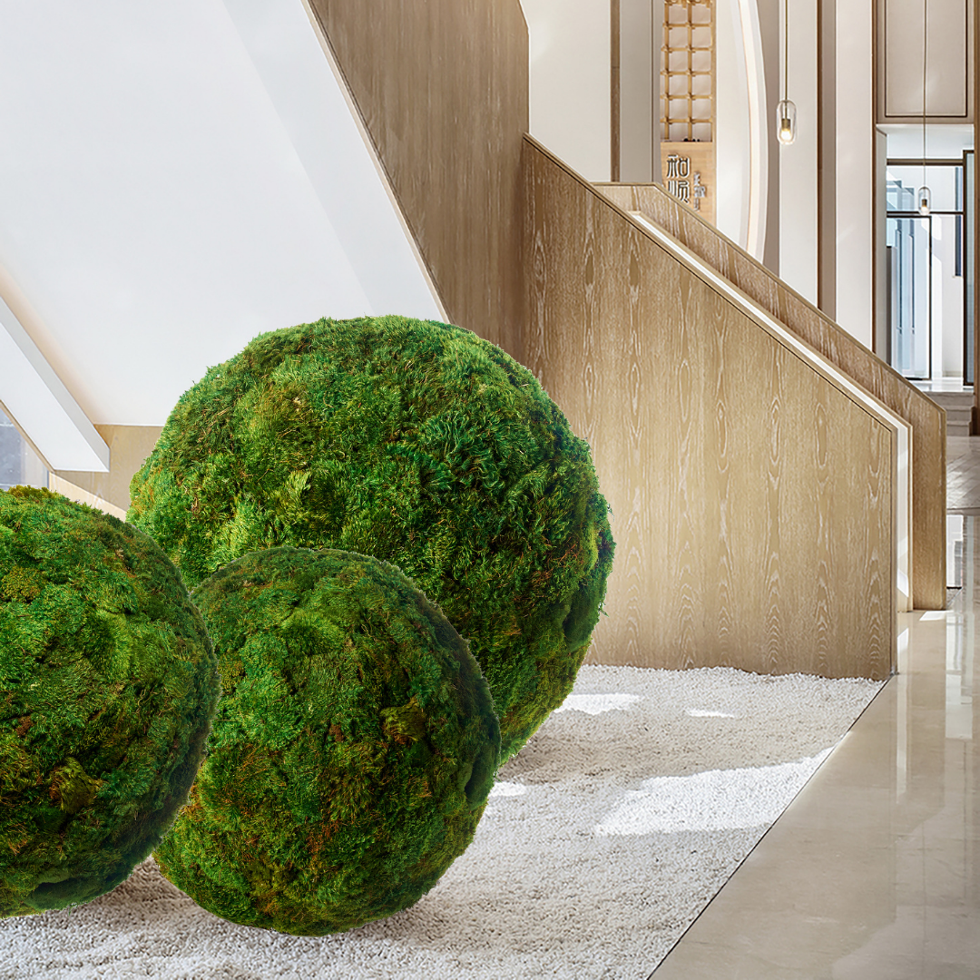 Moss Sphere - Floor