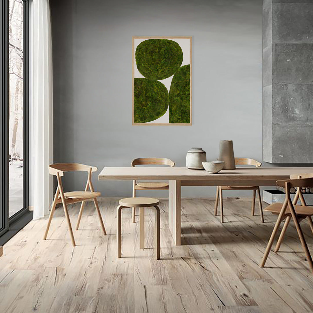Moss Art - Abstract Series No. 043 (3' x 2')