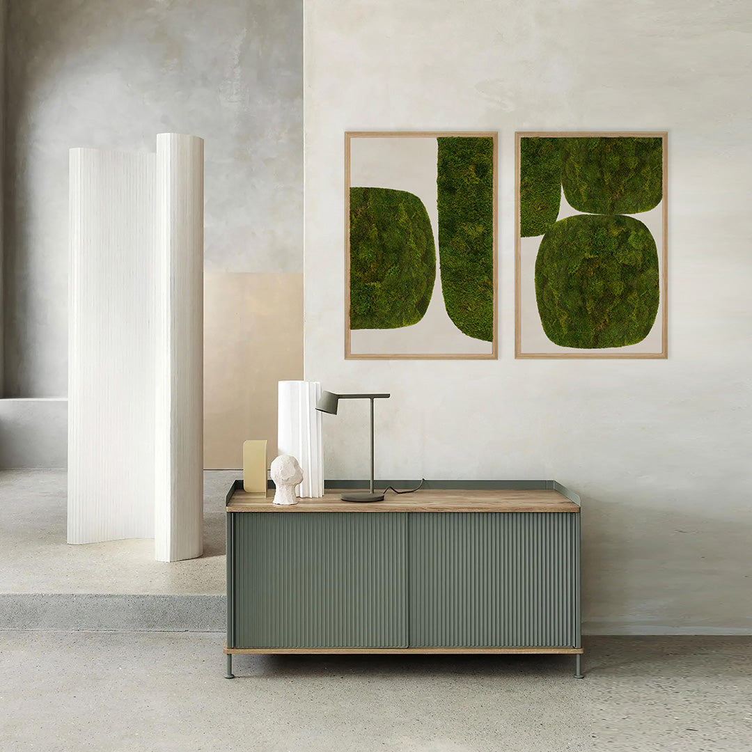 Moss Art - Abstract Series No. 045 (3' x 2')