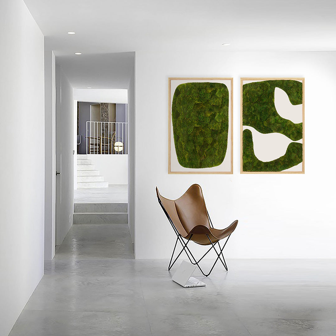 Moss Art - Abstract Series No. 051 (3' x 2')