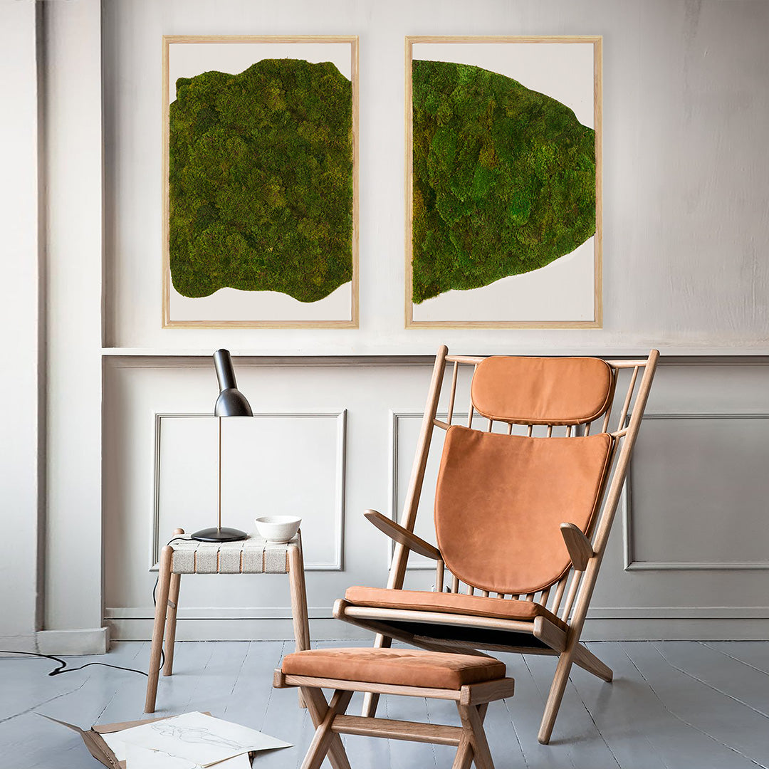 Moss Art - Abstract Series No. 055 (3' x 2')