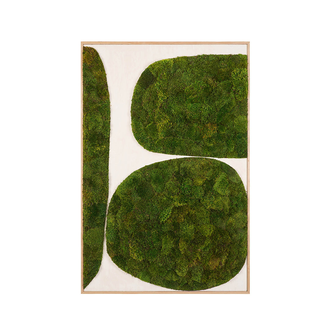 Moss Art - Abstract Series No. 019 (6' x 4') 
