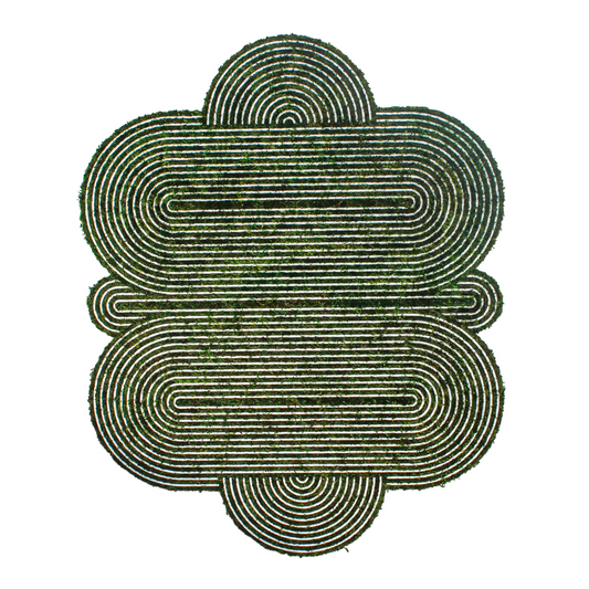 Optical Moss Art - Divinity (4' x 5')