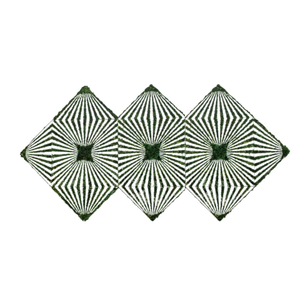 Optical Moss Art - Duality 3 (4' x  8')