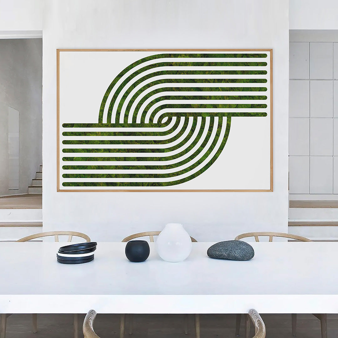 Moss Art - Optical Series No. 003 (6'x 4')