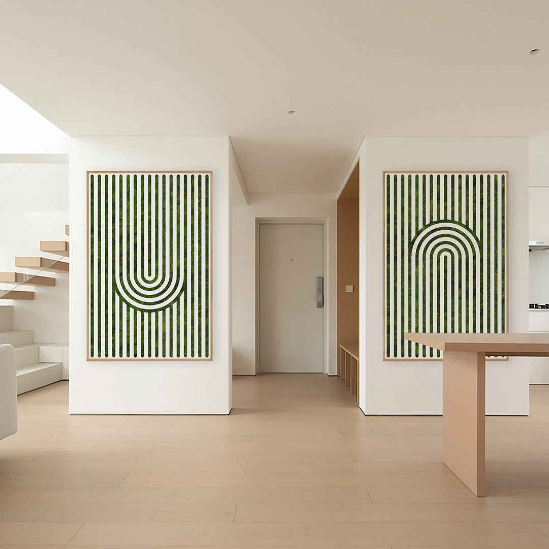 Moss Art - Optical Series No. 004 (6'x 4')